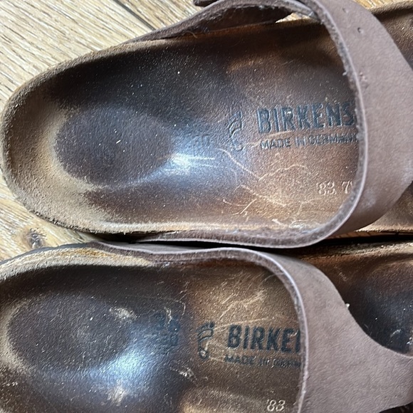 Birkenstock Gizeh Snadals in Mocha Brown Size 36/5-5.5 - Picture 6 of 9